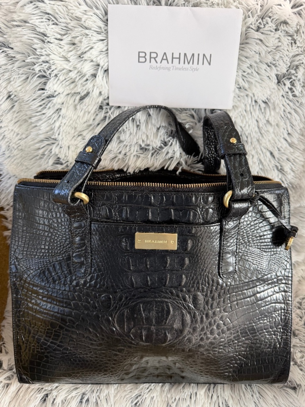 Brahmin Handbag with strap